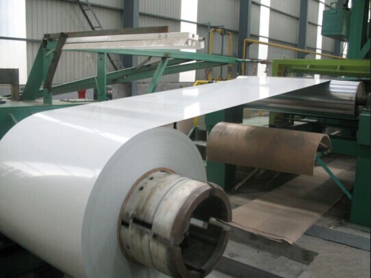 Bobina de acero galvanizada prepintada tubo multicolor 1250m m de la placa de acero para Warehouse